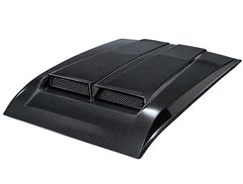 Carbon Effect Bonnet Scoop Ford Ranger 2023+