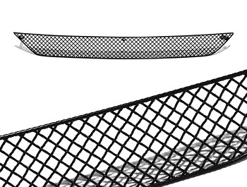 Zunsport Black Nylon Coated Centre Grille - Isuzu D-Max 2017>